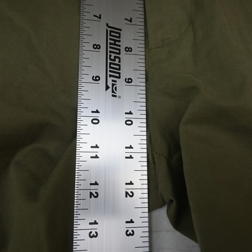 Banana Republic 33x34 Green Lived In Slim Chino Mens Pants - Picture 3 of 9